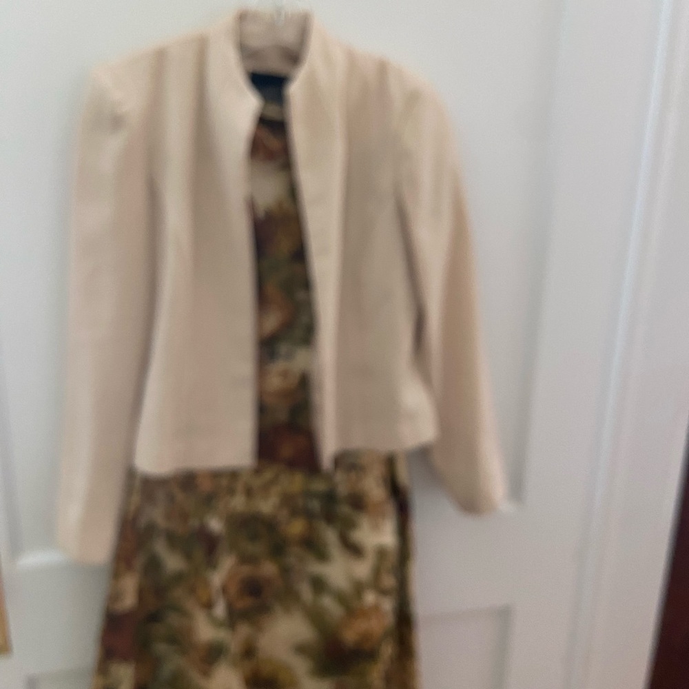 Vintage dress with jacket